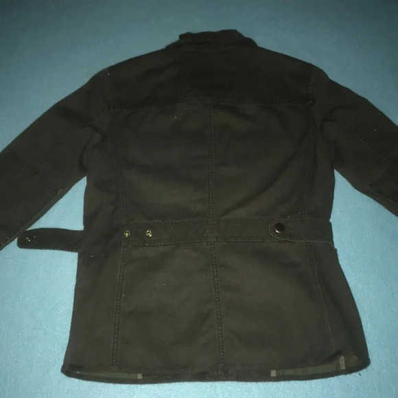 J. CREW utility relaxed boyfriend field jacket roll up cuffs NEW Size XS - Picture 2 of 10